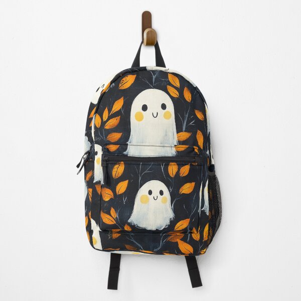 Item preview, The mischievous little ghost and the spooky Halloween night. 4 designed and sold by Tem‑Tip of pen.