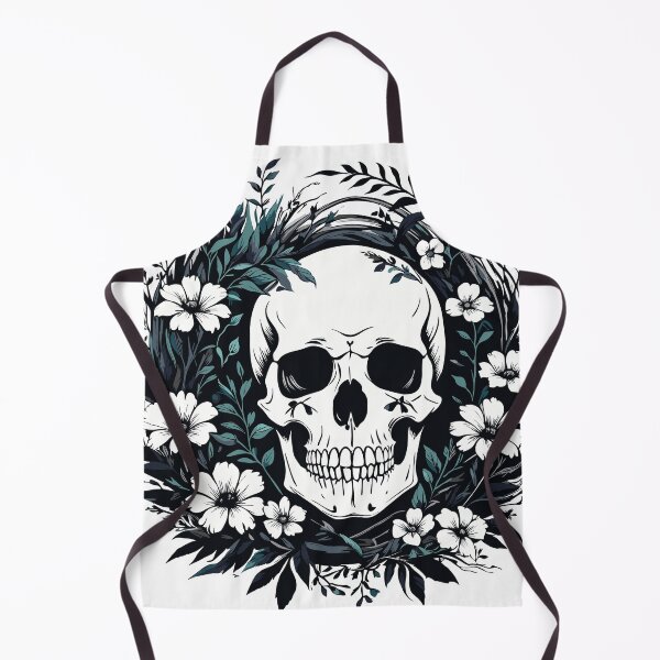 Item preview, Dark Florals - Skulls in Bloom designed and sold by Artemyx Studio.