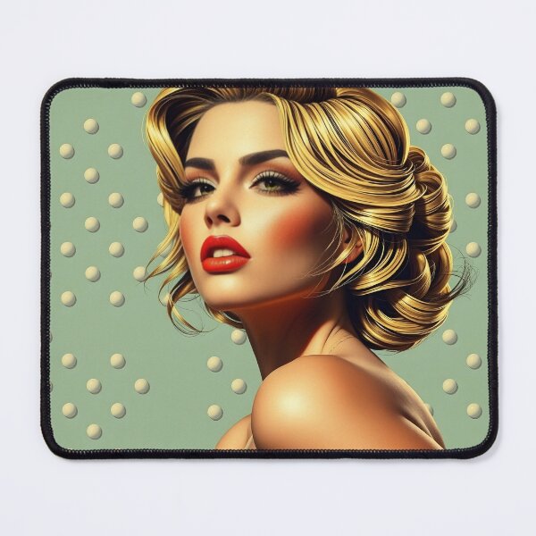 Item preview, Pin Up pattern #10 designed and sold by Kaleidoscope Print.