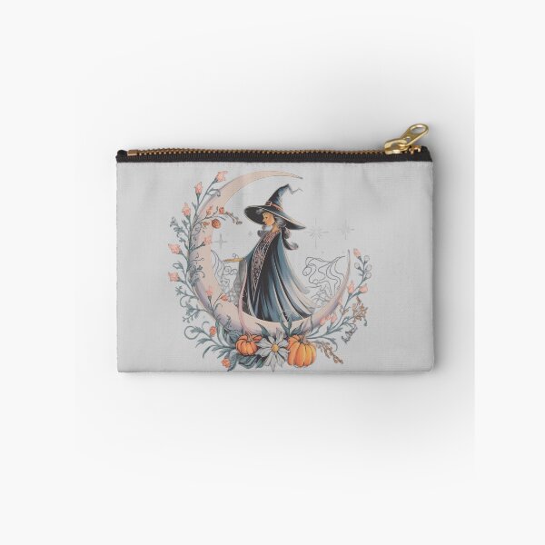 Item preview, Enchanting Boho Witch Crescent Moon Sticker | Whimsical Halloween Decor designed and sold by DEEPDesignsART.