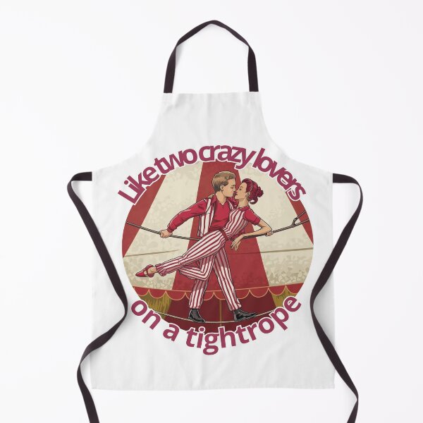 Item preview, Two crazy lovers on the tightrope designed and sold by PODBUNKERX.
