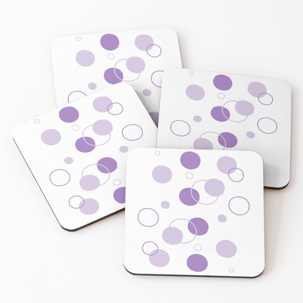Item preview,  Floating Violet Bubbles: A Dance of Lightness and Calm 2, Unique designed and sold by villacreativa.