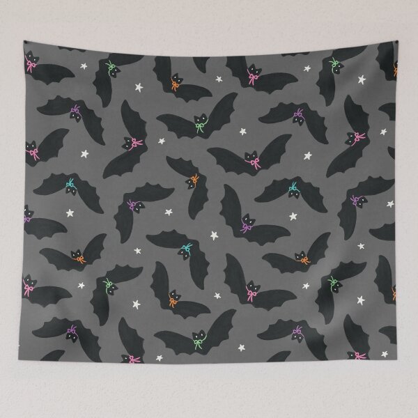 Item preview, Bats in Bows designed and sold by Midnight Coffee.