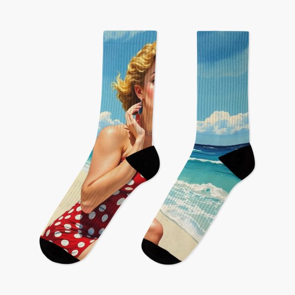 Item preview, Pin Up pattern #11 designed and sold by Kaleidoscope Print.