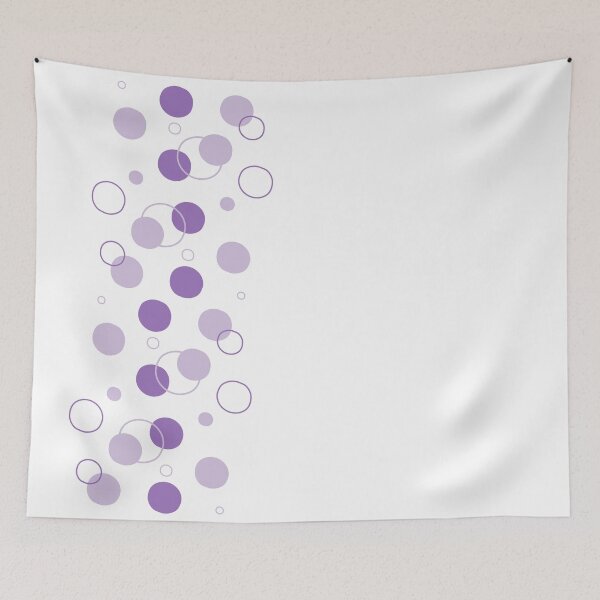Item preview, Floating Violet Bubbles: A Dance of Lightness and Calm 3, Unique designed and sold by villacreativa.