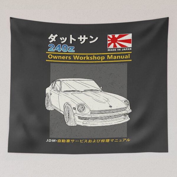 Item preview, Datsun 240z Car Workshop Manual designed and sold by JDM Guyvit.
