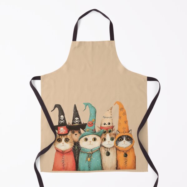 Item preview, Costumed Cat Parade in Halloween designed and sold by ChubbyGoong.