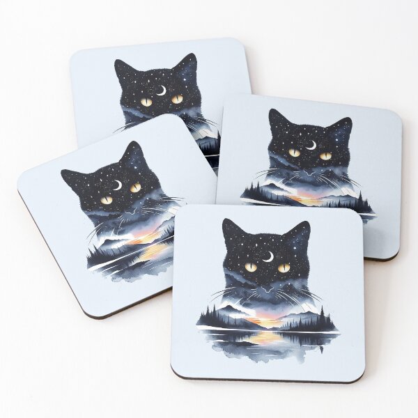 Item preview, Midnight Cat designed and sold by zzz888.