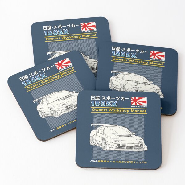 Item preview, Nissan 180SX Car Owners Workshop Manual designed and sold by JDM Guyvit.
