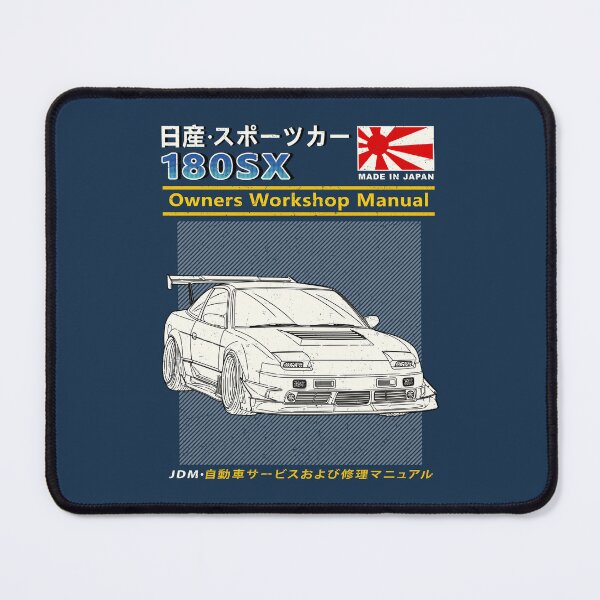 Item preview, Nissan 180SX Car Owners Workshop Manual designed and sold by JDM Guyvit.