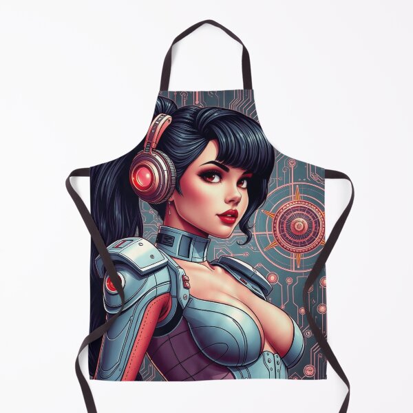 Item preview, Pin Up pattern #17 designed and sold by Kaleidoscope Print.