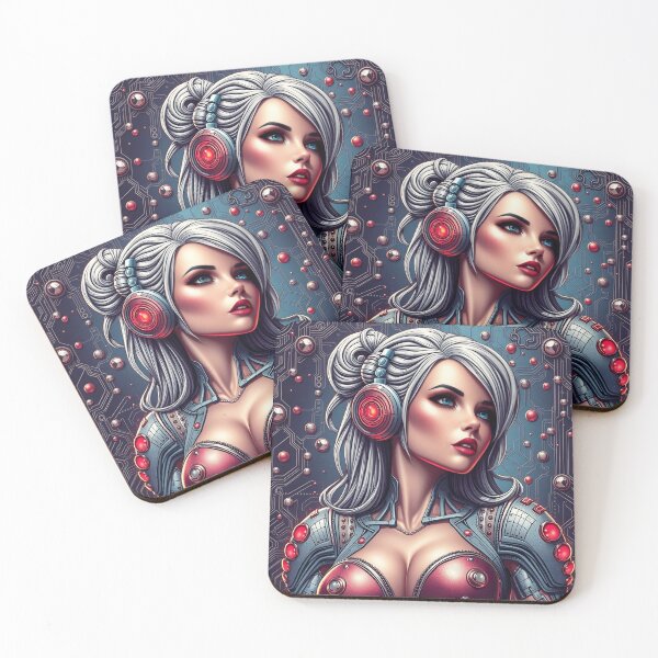 Item preview, Pin Up pattern #18 designed and sold by Kaleidoscope Print.