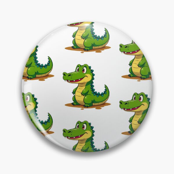 Item preview, Funny and Cute Anime Crocodile designed and sold by ThreeftlyPicks.