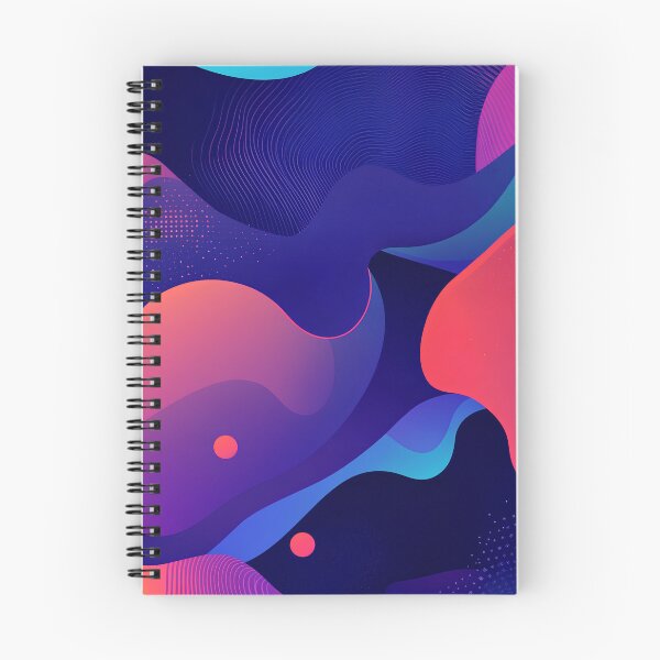 Item preview, Flowing Shapes in Gradient Colors designed and sold by Fab-Haven.