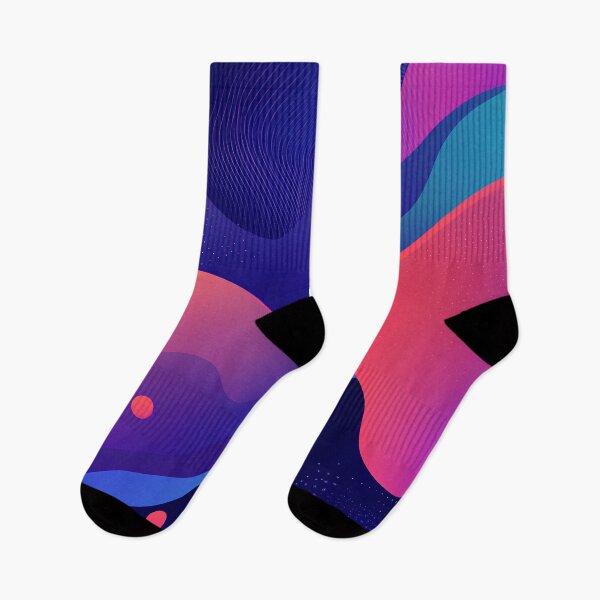 Item preview, Flowing Shapes in Gradient Colors designed and sold by Fab-Haven.