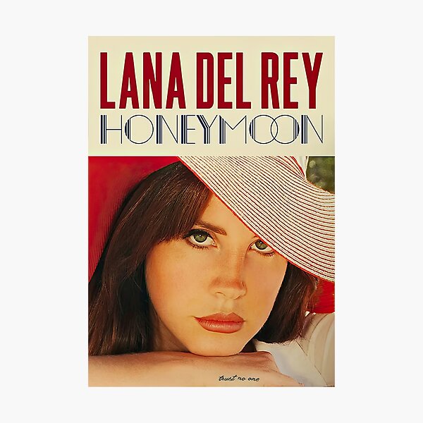 Aperçu de l'œuvre Lana Del Rey créée et vendue par Burrowspace.