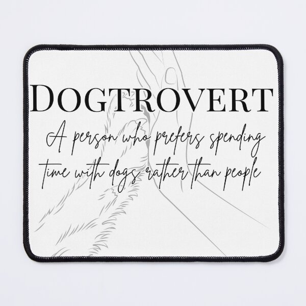 Item preview, Dogtrovert designed and sold by Kimberly Czotter.