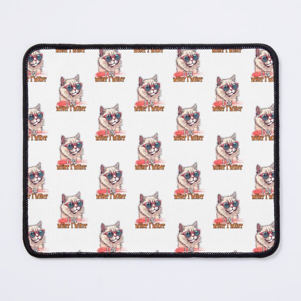 Item preview, I Do What I Want – Sassy Lounging Cat Design designed and sold by Nalanda2000.