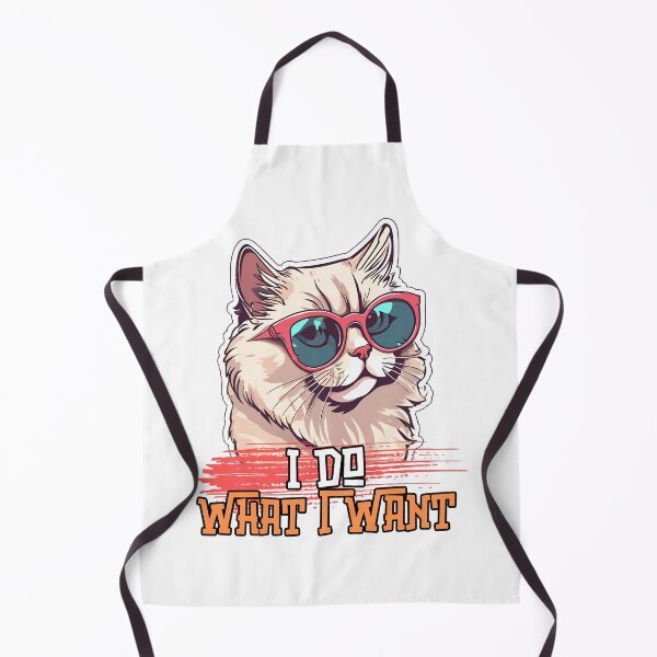 Item preview, I Do What I Want – Sassy Lounging Cat Design designed and sold by Nalanda2000.