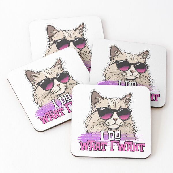 Item preview,   I Do What I Want – Sassy Lounging Cat Design designed and sold by Nalanda2000.