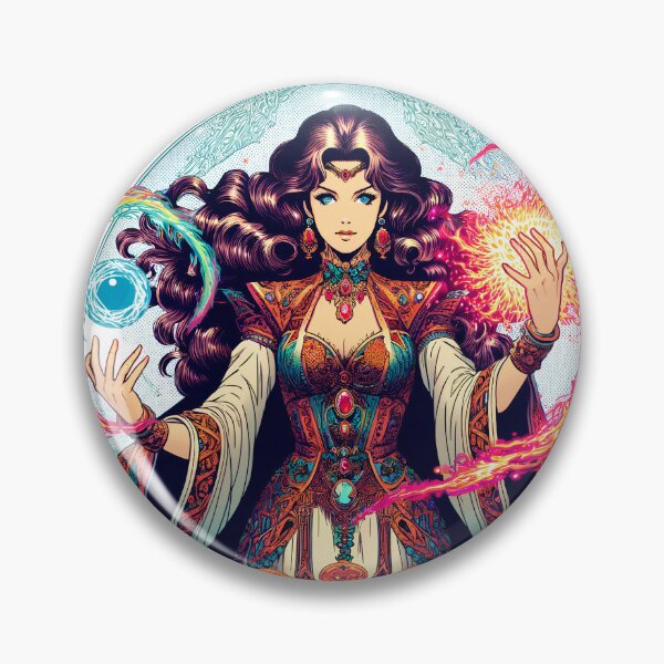 Item preview, Arcane Sorceress Fire and Water. designed and sold by JonelleTshirts.