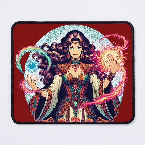 Item preview, Arcane Sorceress Fire and Water. designed and sold by JonelleTshirts.