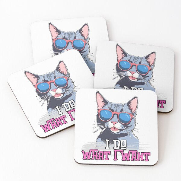 Item preview,  I Do What I Want – Sassy Lounging Cat Design designed and sold by Nalanda2000.