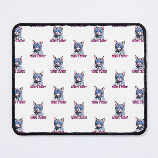 Item preview, I Do What I Want – Sassy Lounging Cat Design designed and sold by Nalanda2000.