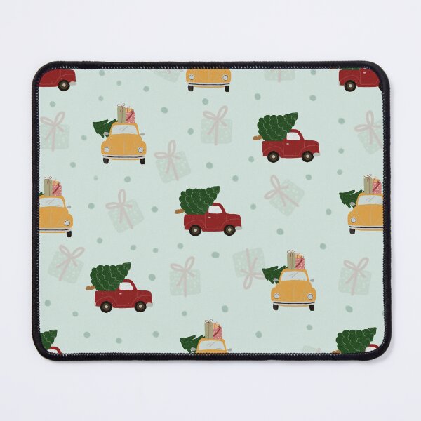 Item preview, Christmas cars seamless pattern designed and sold by Sabrina Coloma.