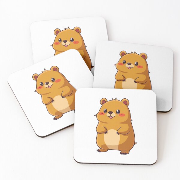 Item preview, Funny and Cute Anime Capybara designed and sold by ThreeftlyPicks.