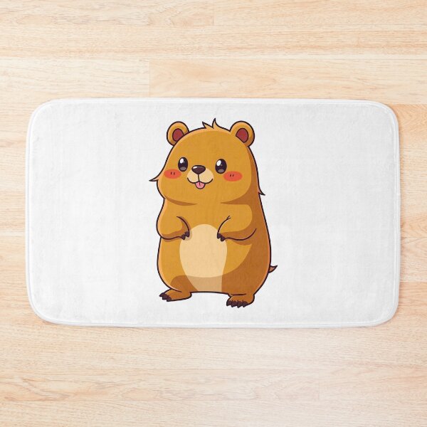 Item preview, Funny and Cute Anime Capybara designed and sold by ThreeftlyPicks.