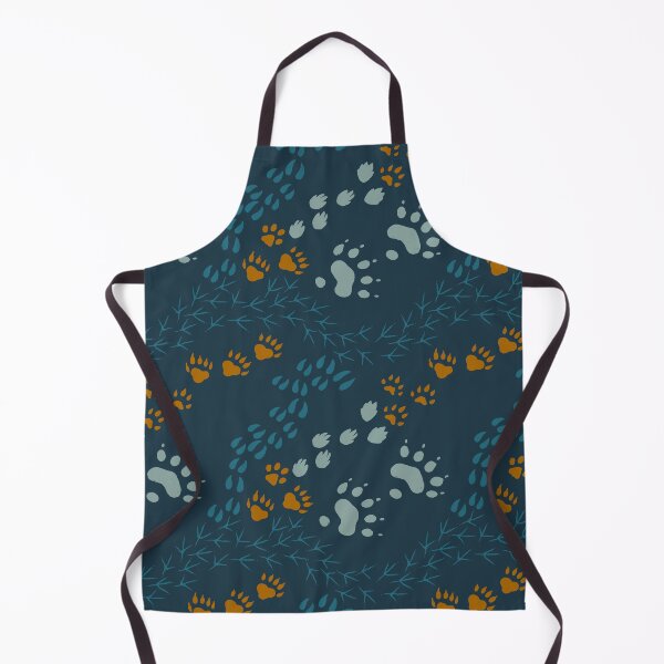 Item preview, Wild animal tracks with limited color palette designed and sold by aysegulkacar.
