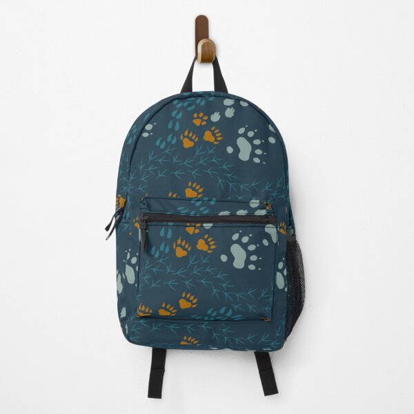 Item preview, Wild animal tracks with limited color palette designed and sold by aysegulkacar.