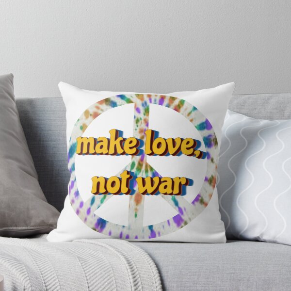 Item preview, Make Love, Not War designed and sold by jennakdesigns.