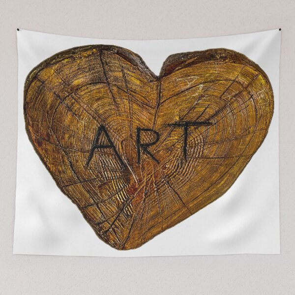 Item preview, Heart , Art , carved wood  designed and sold by aadventures.