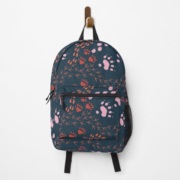 Item preview, Wild animal tracks with red tones designed and sold by aysegulkacar.