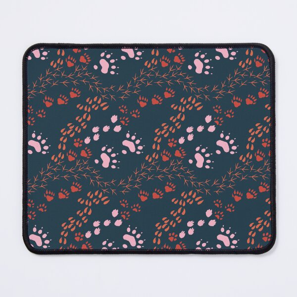 Item preview, Wild animal tracks with red tones designed and sold by aysegulkacar.