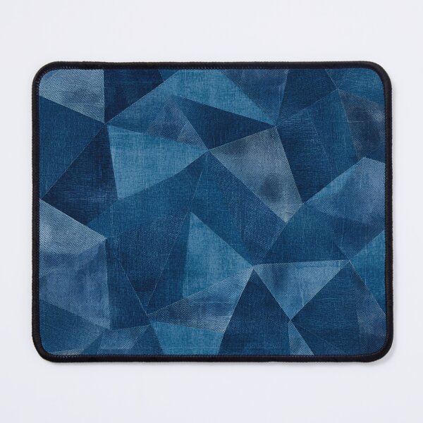 Item preview, Modern Geometric Denim Texture Pattern designed and sold by Fab-Haven.