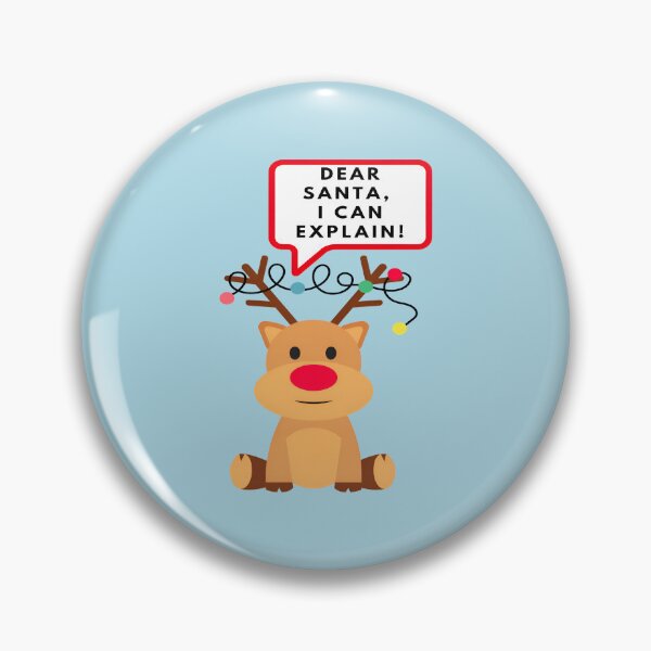 Item preview, Dear Santa, I can explain, Merry Christmas, funny print designed and sold by artdragongift 15.