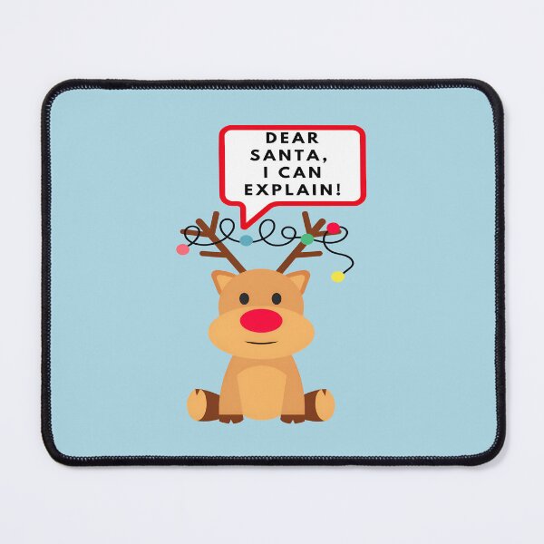 Item preview, Dear Santa, I can explain, Merry Christmas, funny print designed and sold by artdragongift 15.