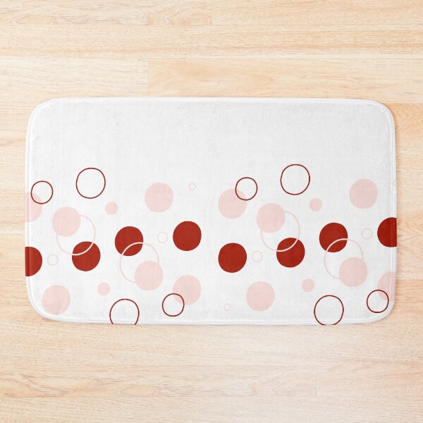 Item preview, Floating Red-Pink Bubbles: A Playful Dance of Warmth and Elegance, Unique designed and sold by villacreativa.