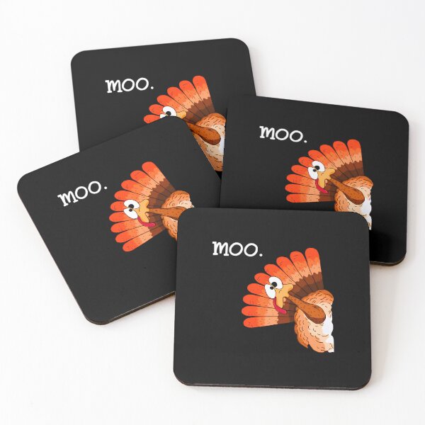 Item preview, Funny Turkey Moo, Funny Thanksgiving Turkey Moo designed and sold by Span-Le.