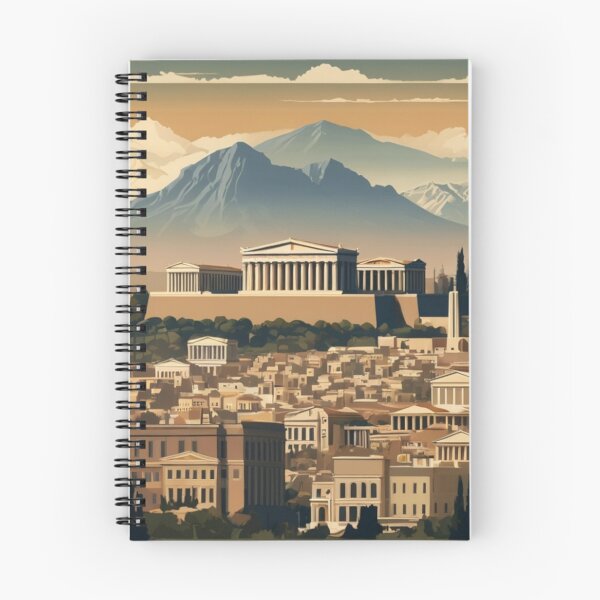 Artikelvorschau, 093 Vintage Athen, Griechenland Poster-Design entworfen und verkauft von Alexis Art Collection.