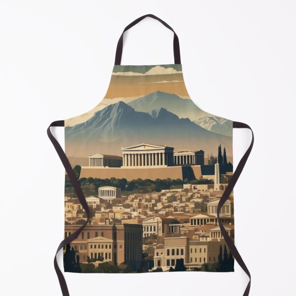 Artikelvorschau, 093 Vintage Athen, Griechenland Poster-Design entworfen und verkauft von Alexis Art Collection.