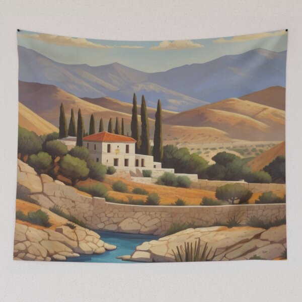 Item preview, 095 Vintage Crete, Greece Poster Design designed and sold by Alexis Art Collection.