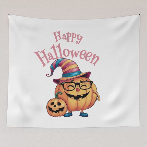Item preview, Happy Halloween, Cute Pumpkin T-shirt designed and sold by wellie-chic.
