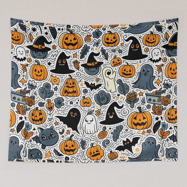 Item preview, Spooky Halloween Night designed and sold by Thai Vibe Studio.