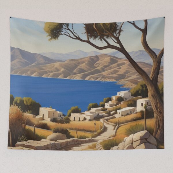 Item preview, 096 Vintage Crete, Greece Poster Design designed and sold by Alexis Art Collection.