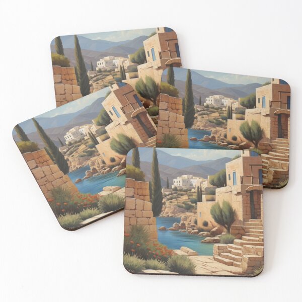 Item preview, 100 Vintage Crete, Greece Poster Design designed and sold by Alexis Art Collection.