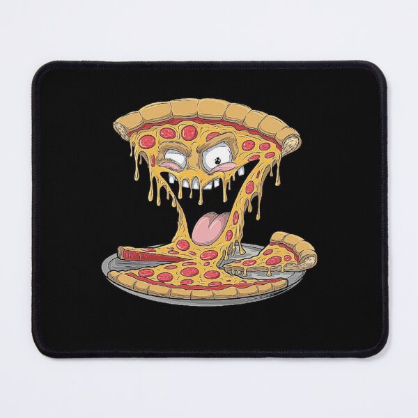 Item preview, Funny Cartoon Pizza Slice with Melting Cheese and Pepperoni designed and sold by love3617.